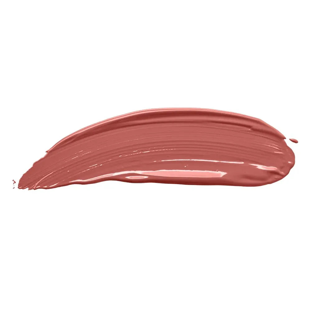 Super Butter Lip Lacquer, Dusty Rose (Matte Nude Peach), 5 ml, Long Lasting Lip Gloss, Intense Colour, Hi-shine, Vegan, No Paraben, Non Toxic, Hydrating Liquid lipstick for Moisturizing Lip