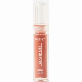 Technic Cosmetics Summer Glazed Kiss Lipgloss - Crystal Clear High Shine Hydrating Non-Sticky Long-Lasting Finish