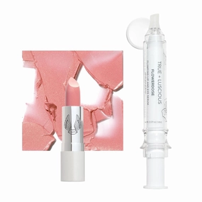 True   Luscious Super Moisture Lipstick Shade: Pink Sugar & Flowerdose Lip & Eye Serum.