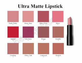 Ultra Matte Lipstick Velvety Texture Long Lasting Comfort Hydrated Lipstick (Crushing)