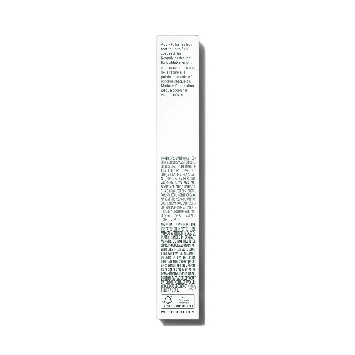 Well People Expressionist Lengthening Mascara, Mascara For Long, Nourished Lashes, Smudge- and Transfer-Resistant Formula, Vegan & Cruelty-free, Black