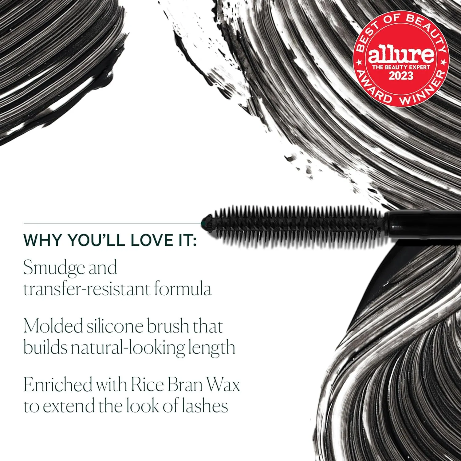 Well People Expressionist Lengthening Mascara, Mascara For Long, Nourished Lashes, Smudge- and Transfer-Resistant Formula, Vegan & Cruelty-free, Black