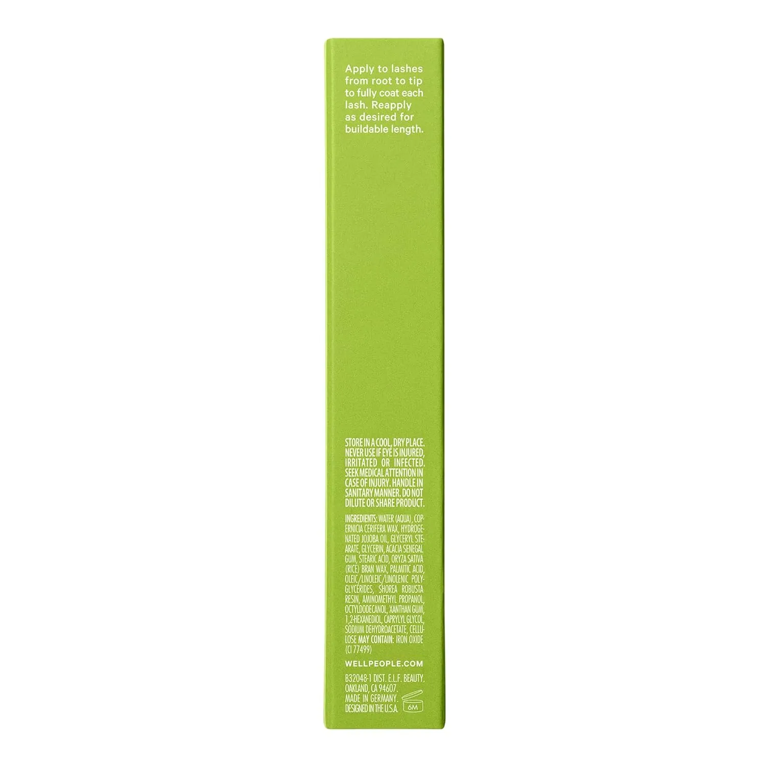 Well People Expressionist Lengthening Mascara, Mascara For Long, Nourished Lashes, Smudge- and Transfer-Resistant Formula, Vegan & Cruelty-free, Black