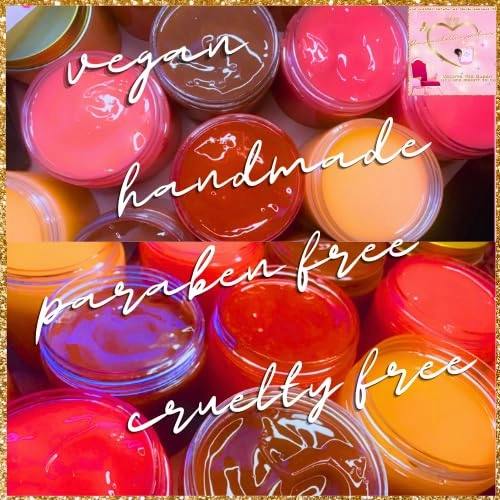 wholesale lipgloss base jar, 8oz, premixed lipgloss base, handmade lipgloss, vegan, paraben free, cruelty free (8oz jar, peach delicacies)