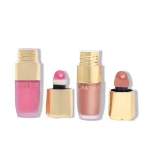 Winky Lux Cheeky Rose Lovely Liquid Blush and Nova Liquid Highlighter