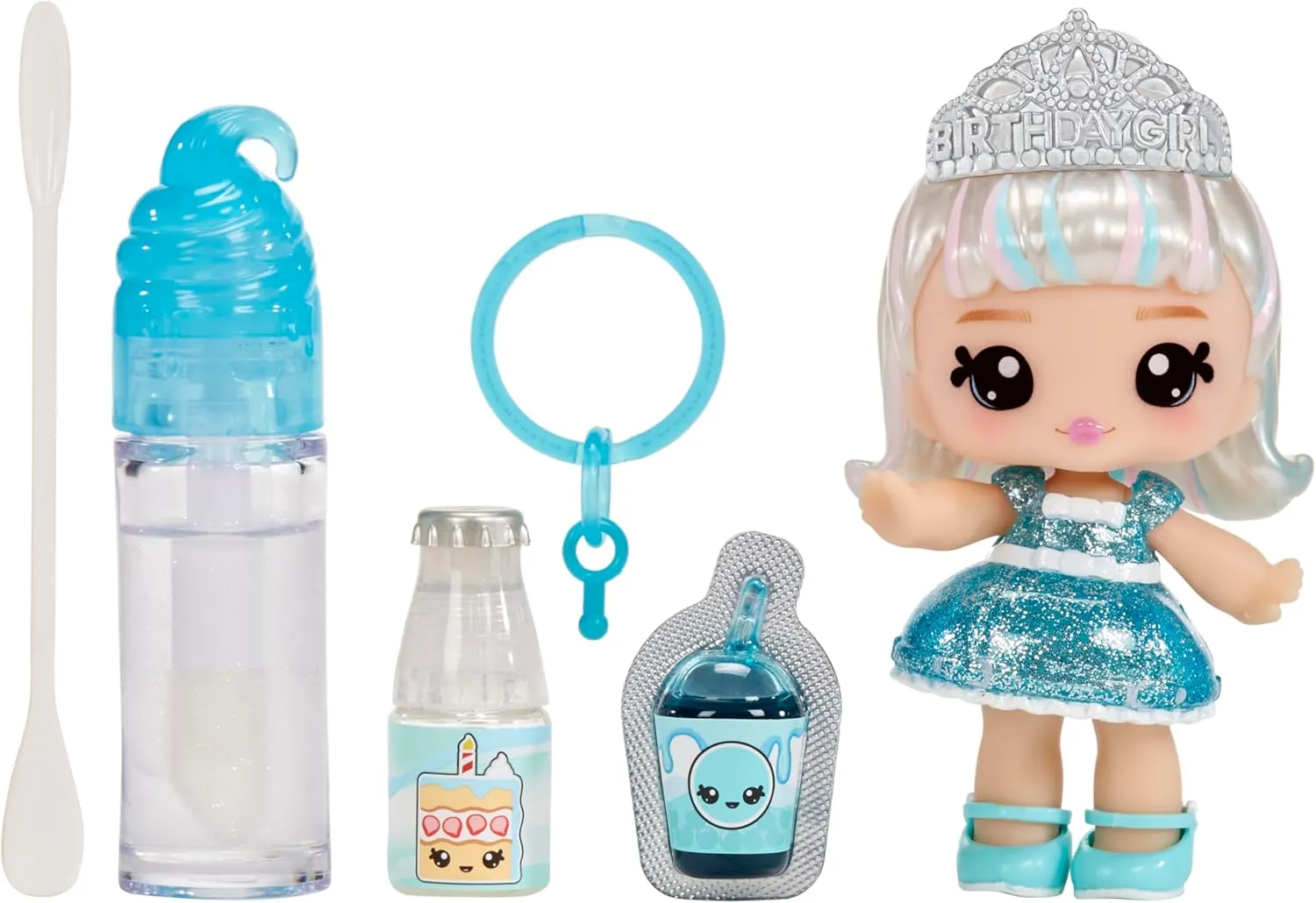 YUMMILAND Lipgloss Doll - Scented Doll with DIY Gloss Kit - Suitable for Ages 4 and Up
