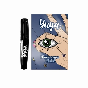 YuYa Cruelty-Free Mascara with Double Texture Applicator 10g - Intense & Beautiful Lashes with Long-Lasting Volume, Comfortable & Easy-to-Use Applicator